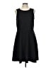 Apt. 9 Solid Black Cocktail Dress Size L - photo 1