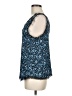 Halogen 100% Polyester Blue Sleeveless Blouse Size M - photo 5