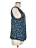 Halogen 100% Polyester Blue Sleeveless Blouse Size M - photo 4
