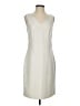 Ann Taylor Solid Ivory Cocktail Dress Size 2 - photo 1