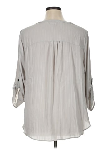 Maurices 3/4 Sleeve Blouse (view 2)