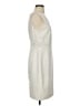Ann Taylor Solid Ivory Cocktail Dress Size 2 - photo 4