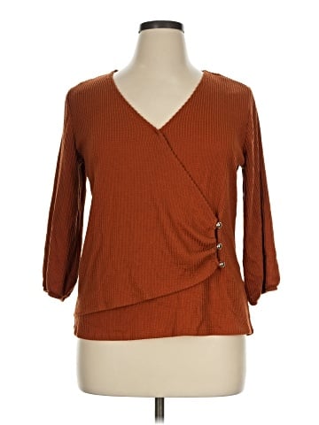Fred David 3/4 Sleeve Blouse (view 1)