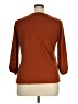 Fred David Brown 3/4 Sleeve Blouse Size XL - photo 2