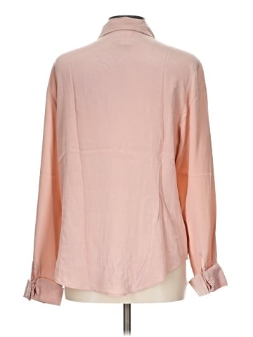 Coldwater Creek Long Sleeve Silk Top (view 2)
