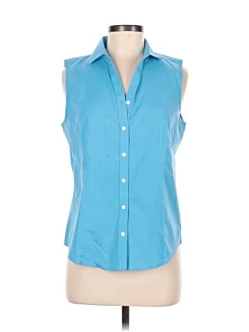 Talbots Sleeveless Button-Down Shirt (view 1)