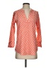 Maison Jules Orange 3/4 Sleeve Blouse Size XS - photo 1