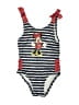 Disney 100% Polyester Stripes Gray One Piece Swimsuit Size 4T - photo 1