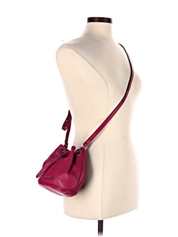MICHAEL Michael Kors Leather Bucket Bag (view 2)