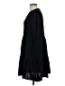 Nine West 100% Polyester Solid Black Casual Dress Size S - photo 5