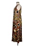 Notations Print Brown Casual Dress Size M (petite) - photo 5