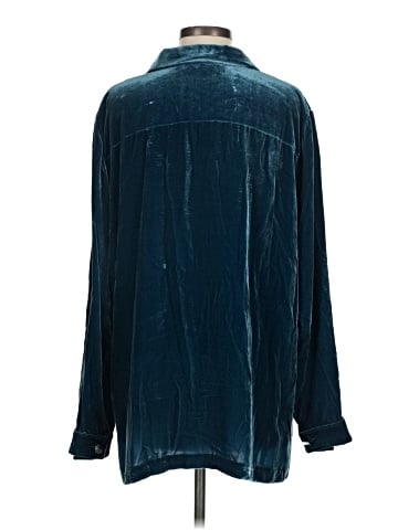Lafayette 148 New York Long Sleeve Blouse (view 2)