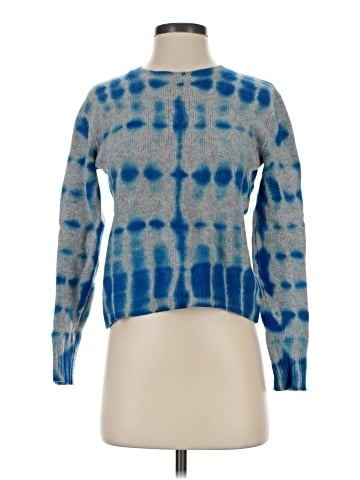 Aqua Cashmere Pullover Sweater (view 1)