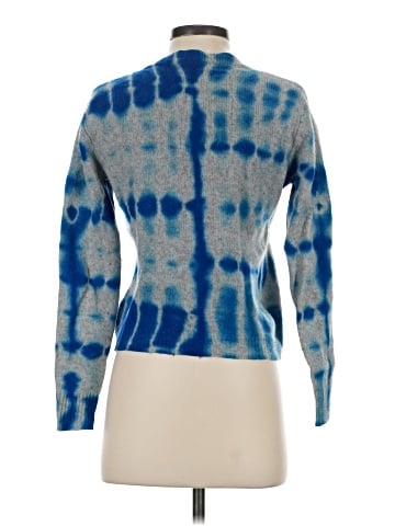 Aqua Cashmere Pullover Sweater (view 2)