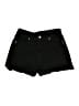 Guess Jeans Solid Black Denim Shorts Size L - photo 1