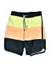 Old Navy 100% Polyester Color Block Orange Rash Guard Size 3T - photo 1