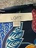 Ann Taylor LOFT 100% Polyester Teal Short Sleeve Blouse Size XXS - photo 7