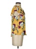 Hale Bob Yellow Short Sleeve Blouse Size S - photo 4