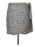 Ann Taylor LOFT Tweed Gray Casual Skirt Size L - photo 1