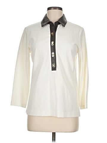 J. McLaughlin 3/4 Sleeve Blouse (view 1)