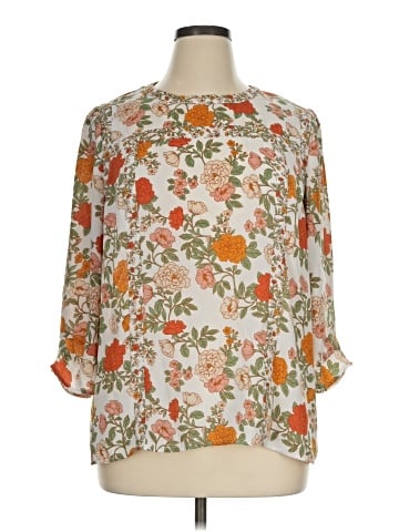 DR2 3/4 Sleeve Blouse (view 1)