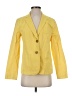 Talbots 100% Cotton Yellow Blazer Size 2 - photo 1