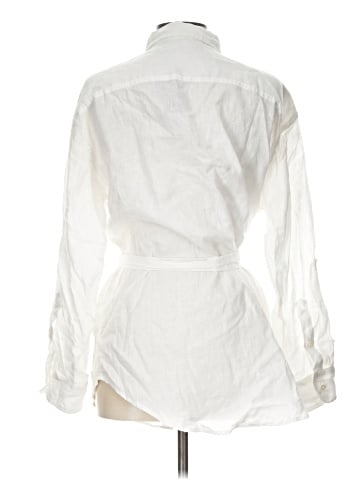 Lauren by Ralph Lauren 3/4 Sleeve Button-Down Shirt (view 2)