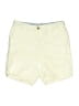 Janie and Jack Solid Yellow Khaki Shorts Size 8 - photo 1