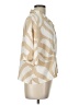 H&M 100% Viscose Animal Print Ivory Short Sleeve Blouse Size L - photo 4