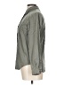 Lands' End Solid Gray Long Sleeve Button-Down Shirt Size 10 - photo 5