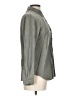 Lands' End Solid Gray Long Sleeve Button-Down Shirt Size 10 - photo 4