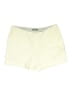 Natural Reflections 100% Cotton Solid Ivory Shorts Size 16 - photo 1