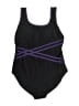 Catalina Graphic Black One Piece Swimsuit Size L - photo 1