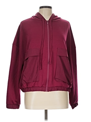 Zenana Zip Up Hoodie (view 1)
