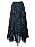 Unbranded 100% Polyester Paisley Blue Casual Skirt Size L - photo 2