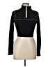 Fashion Nova Black Long Sleeve Top Size L - photo 1