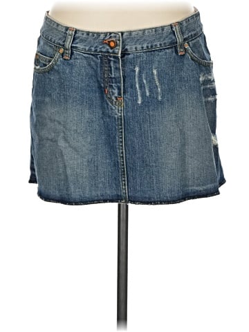 Massimo Dutti Denim Skirt (view 1)