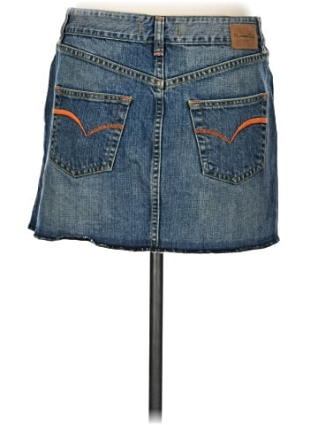 Massimo Dutti Denim Skirt (view 2)