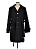 Calvin Klein 100% Polyester Black Trenchcoat Size M (estimated) - photo 1
