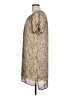 MICHAEL Michael Kors 100% Polyester Metallic Gold Tan Casual Dress Size L - photo 5