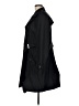 Calvin Klein 100% Polyester Black Trenchcoat Size M (estimated) - photo 5