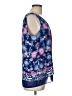 Rose + Olive 100% Polyester Blue Sleeveless Blouse Size L - photo 4