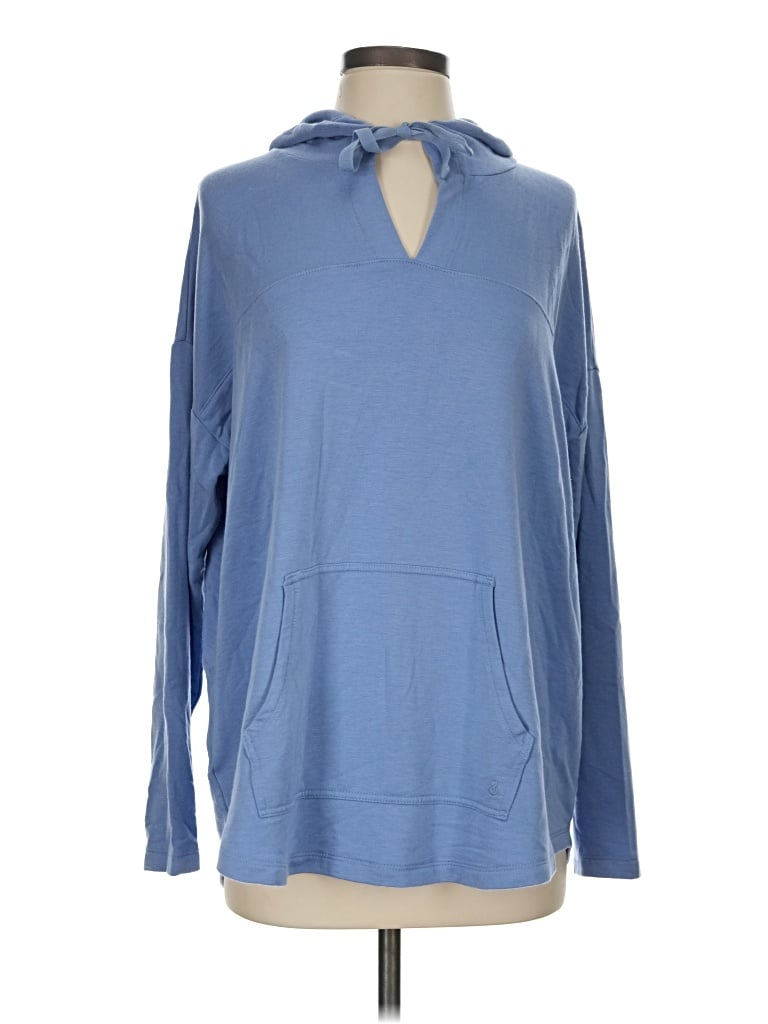 Pre-owned Lou & Grey Pullover Hoodie In Blue