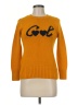 Lara Knit Orange Pullover Sweater Size M - photo 1