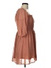 Mimi Chica 100% Polyester Hearts Brown Casual Dress Size L - photo 4