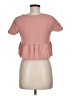 Shein Pink Short Sleeve Top Size S - photo 2