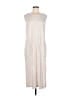 D&Co. Chevron-herringbone Ivory Casual Dress Size M - photo 1