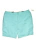 Talbots Solid Teal Shorts Size 24W - photo 1