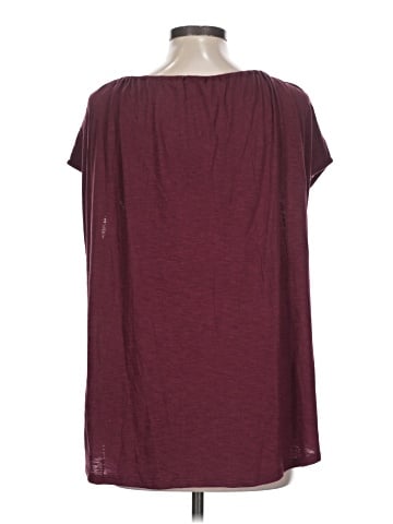 Ann Taylor LOFT Short Sleeve Blouse (view 2)