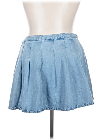 Forever 21 Plus Denim Skirt (view 2)
